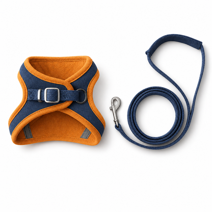 Escape-Resistant Cat Harness + Leash