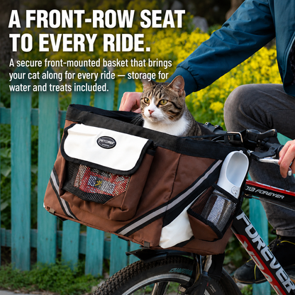Cat Bicycle Carrier + FREE Gift